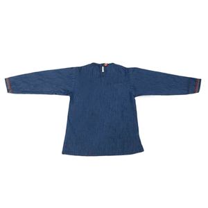 Chemise en jean brodée Chase Value pour filles - Bleu Tailles 3-10 ans - Product Image 5