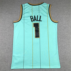 2026 High Quality Stitched American Basketball Jersey Hornets Team Basketball Uniforms Classic Edition Jersey - Product Image 1