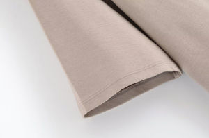 T-shirt ample pour femme, été, écologique, avec un design tendance, couleur rose - Product Image 5