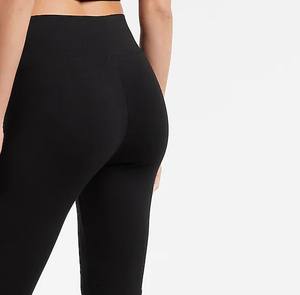 Usine directe femmes Gym Leggings pleine longueur 100% coton tissu respirant Style décontracté pour l'hiver fabriqué au Pakistan - Product Image 5