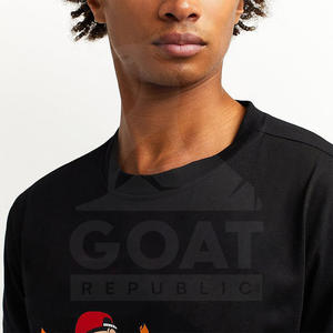 Camisetas de Manga Corta con Cuello Redondo para Hombre, Bordado Personalizado de Calidad Profesional, Poliéster/Algodón, Ecológicas, de Secado Rápido - Product Image 3