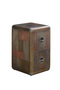 Mesitas de Noche Modernas de Madera Reciclada, Muebles Elegantes para el Hogar, Sala de Estar - Product Image 2