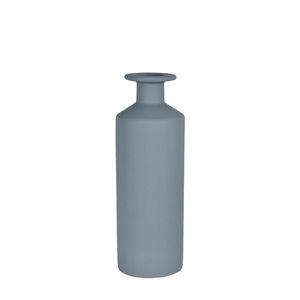 Elegante florero de metal de forma antigua con acabado duradero para Bodas de estilo costero o decoración Vintage para el hogar/La Oficina - Product Image 1