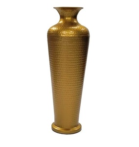 Florero de metal de alta calidad, florero de metal dorado resistente, jarrón de nuevo diseño para decoración, suministros para fiestas y eventos. - Product Image 4