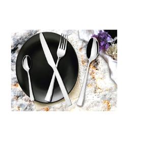 Juego de cubiertos portugueses chapados en oro de lujo Cuchara portátil de acero inoxidable Tenedor Cuchillo Diseño moderno Bodas Embalaje de metal a granel - Product Image 3