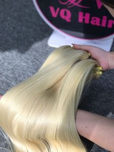 Cómodos mechones frontales de encaje de cabello Remy virgen Vietnam mujeres negras máquina de ondas naturales rectas doble trama 100g - Product Image 2