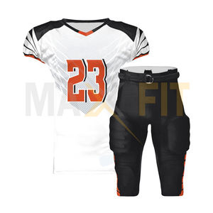 Uniforme de fútbol americano personalizado para hombre, uniforme de sublimación con impresión de logotipo, por MAXFIT - Product Image 1