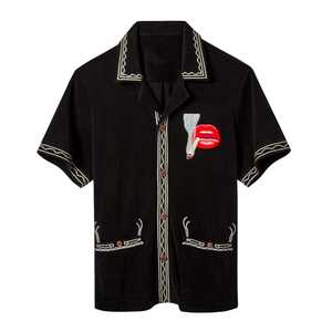 Chemises cabanes pour hommes en lin léger Fournisseur OEM Vêtements de villégiature décontractés Tenue d'été à la mode Hauts de plage confortables - Product Image 4