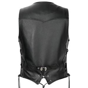 Windproof Cow Skin New Design Men's <b>Leather</b> <b>Vest</b> For Sale In Different Colors Best Selling Men's <b>Leather</b> <b>Vest</b> - Product Image 2