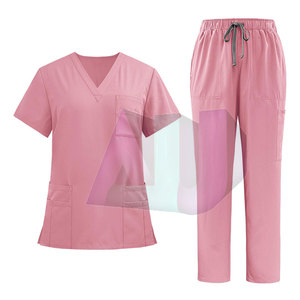 Conjuntos de Uniformes Médicos de Algodón de Alta Calidad, Fáciles de Usar, Diseño Ligero y Ecológico, Material Suave y Cómodo, Estilo Elegante para Uso Hospitalario - Product Image 1
