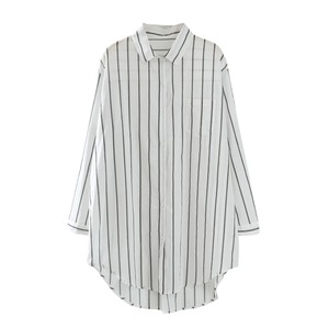 Camiseta sin mangas informal de secado rápido para mujer, 100% de algodón, respetuosa con el medio ambiente, con botones, de manga larga, Primavera/Verano - Product Image 1