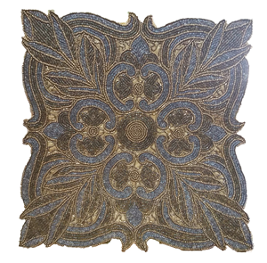 Beads Coasters & <b>Place</b> <b>Mat</b> With Beads Design for Home Decor Tableware Dinning <b>Table</b> Party and Wedding Design Pads - Product Image 1