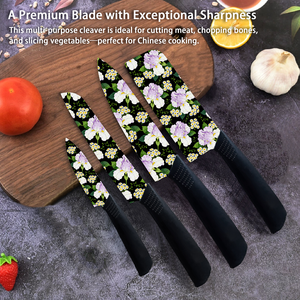 Cuchillo de Chef de Cerámica con Mango de Plástico, Diseño Ambidiestro y Duradero para Cocina, Envío Rápido - Precio de Fábrica - Product Image 5