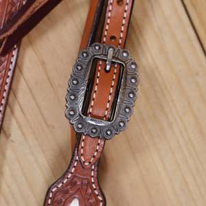 Selle Western en cuir de qualité supérieure avec ensemble de harnais gratuit, toutes tailles disponibles au meilleur prix en provenance d'Inde - Product Image 4