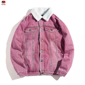 Veste en jean personnalisée Ryan Pro Gear pour hommes, fermeture à boutons, tissu confortable avec logo personnalisé, ODM OEM - Product Image 6