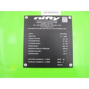 NIFTYLIFT TD34TN 2025 Producto en Nueva Condición - Product Image 5