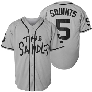 The Sandlot Men's 30 Rodriguez 5 Squints 11 Yeah-Yeah Movie Baseball Jersey Moda Hip Hop Party Clothing - Product Image 3