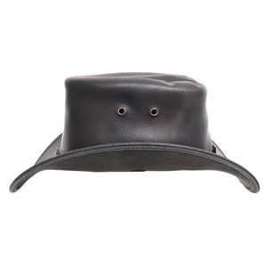 Sombreros de cuero occidental de alta calidad para pesca y viajes al aire libre Casual Cowboy correa ajustable Ranch Wear accesorio - Product Image 3