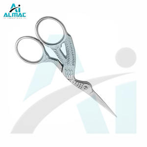 ALMAC Ciseaux à broder pour couper le tissu Ciseaux en acier inoxydable pour tailleur d'oiseaux en argent de conception personnalisée - Product Image 3