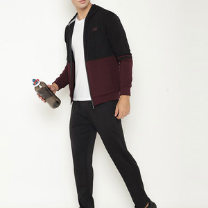 OEM ชุดวอร์มลำลองสำหรับฤดูหนาวของผู้ชายสีทึบระบายอากาศได้ดีขนาดพิเศษ - Product Image 5