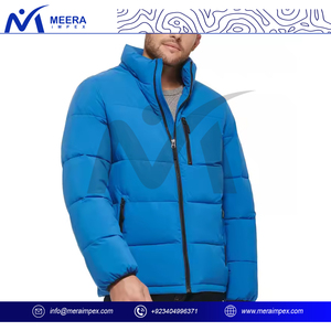 Chaqueta acolchada de plumón plegable para hombre de primera calidad: ultra cálida, ligera y transpirable para aventuras al aire libre y deportes de invierno - Product Image 3