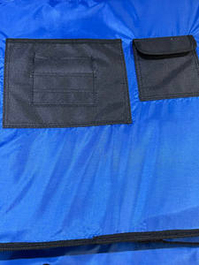 Expandable Polyester Corduroy Fabric Buckle Closure Hard Side Briefcase Black Masonic File Case OEM ODM High Quality IP67 - Product Image 5