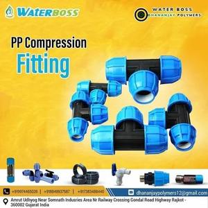 ข้อต่อท่อแรงดันต่ำ mdpe ทนทานต่อการรั่วซึมสำหรับระบบประปาและชลประทาน - Product Image 3