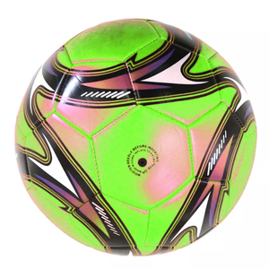 Ballon de football professionnel en PU de haute qualité de taille 5 à double ombre personnalisable pour l'entraînement sportif compétitions de football pakistanais - Product Image 2