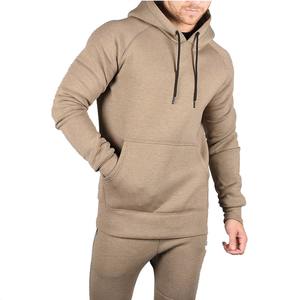 Sudadera con capucha de mezcla de algodón cuadrado de gran tamaño para hombre de peso pesado - Product Image 1