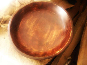 ชุดชามสลัดไม้เนื้อแข็งอะคาเซียธรรมชาติ น้ำหนักเบา ทรงกลม ขัดเงา สำหรับอุปกรณ์ครัว - Product Image 2