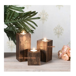 Décorations de table Bougie chauffe-plat Arbre de Noël Articles de décoration de la maison Décoration européenne Noël Mariage Table à manger - Product Image 5