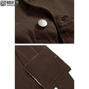 Chaqueta de invierno para hombre de último diseño con cuello vuelto único de manga larga y chaqueta vaquera transpirable Plain Technics - Product Image 4