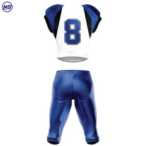 Beste Ontwerp Premium Kwaliteit Halve Mouwen V-Hals 2025 Heren Best Design Hot Sale Amerikaans Voetbal Uniform - Product Image 2