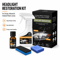 Kit de Restauración de Faros Delanteros para Distribuidores de Autopartes, Minoristas de Cuidado Automotriz y Detallistas