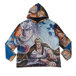 Trending <b>Anime</b> New Fashion Men's Plus Size Spring Anti-Wrinkle Jacquard Woven Polyester/Cotton Regular Fit <b>Hoodie</b> Tapestri - Product Image 1