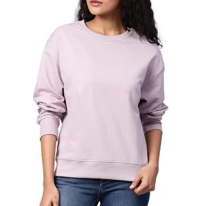 Sudadera de Moda Urbana para Mujer, Nueva, Lisa, de Corte Regular, Color Liso, Superventas - Product Image 1
