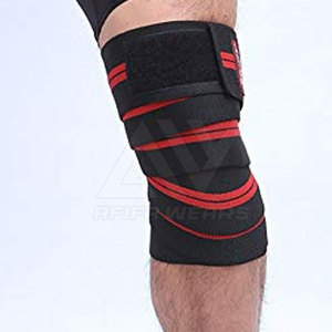 Genouillères Elastique Genou et Coude Soutien pour Haltérophilie Fitness Wear Genouillères 2024 - Product Image 3
