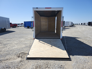 2026 Cross 6x12 Enclosed Cargo <b>Trailer</b> Single Axle Utility <b>Trailer</b> 2990 GVWR 72" Interior Height V-Nose Ramp Door Cargo Hauler - Product Image 5