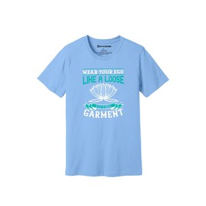 Camiseta informal de algodón 100% con impresión de temas de Buda en 3D, 12 opciones de color, 160-180, colocación de diseño personalizable GSM pesado - Product Image 1