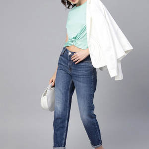 เสื้อครอปทำจากวัสดุคุณภาพสูงสำหรับผู้หญิงเสื้อครอปแห้งเร็วระบายอากาศได้ดี - Product Image 4