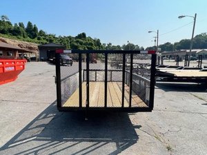 2024 Outlaw Trailers 12' Utility Trailer with 2' Mesh Sides Core Axle Component New Model - Product Image 6