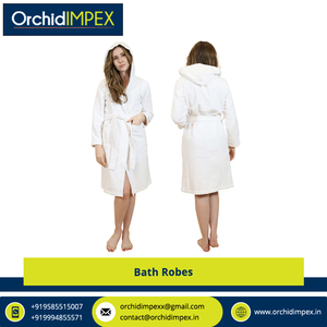 Peignoirs de bain en coton de qualité supérieure de l'exportateur professionnel vêtements de nuit d'été pour femmes teints en plaine à un prix de marché raisonnable - Product Image 2