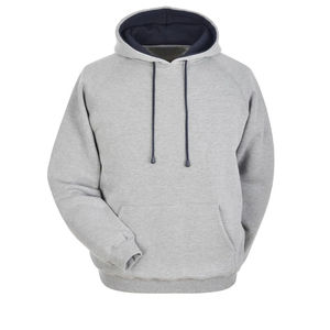 Sudaderas con capucha OEM ODM de alta calidad para hombre, jersey de gran tamaño hecho a medida, estampado de bordado en blanco Vintage - Product Image 3