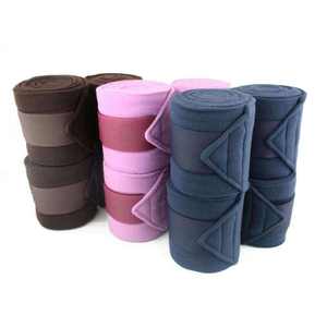 Botas de caballo de tela ecuestre de calidad superior personalizables, protección de carrera estirable, suministros para montar a caballo - Product Image 1