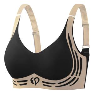 Soutien-gorge de sport pour femmes soutien-gorge d'allaitement à boutons ouverts sur le devant soutien-gorge d'allaitement confortable sans trace et anti-affaissement - Product Image 6