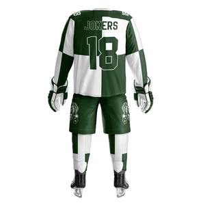 Nuevo estilo OEM personalizado jugadores profesionales poliéster malla hockey sobre hielo Jersey para hombres hecho a medida hielo Hokey Jersey para hombres - Product Image 6