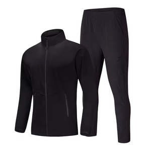 Nuevo chándal de nailon de secado rápido de Color de contraste para exteriores de alta calidad para hombres, cortavientos de agua Suana, capucha reflectante, estilo deportivo - Product Image 3