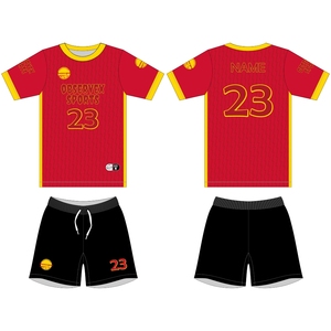 Kit de fútbol táctil personalizable de alta calidad, ropa de fútbol con logotipo, chaleco sublimado, pantalones cortos y camisetas superiores - Product Image 6