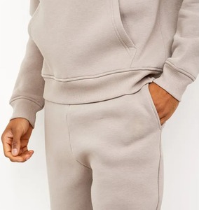 Pantalon de survêtement et sweat à capuche personnalisés de haute qualité, survêtement en coton confortable pour hommes, 2025 - Product Image 3