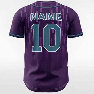 ชุดเบสบอลและซอฟต์บอลชุดเบสบอลแห้งเร็วแบบซับลิเมชัน - Product Image 3